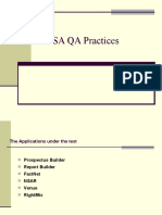 QA Practices