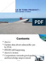 Salmonella in Tuna Product:: Never Ending Stories