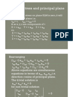 Principal Stress and Principal Plane: NN ns1 ns2