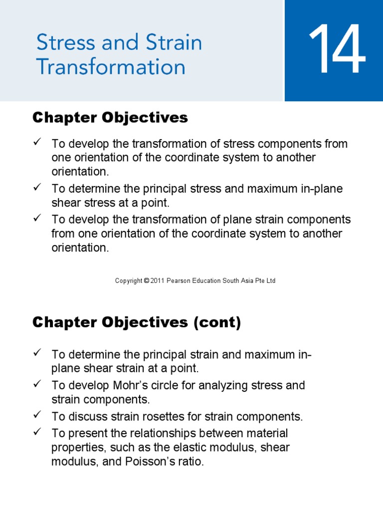 Strain Transformation | PDF | Stress (Mechanics) | Deformation (Mechanics)