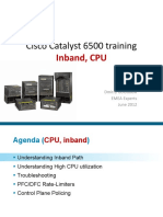Cisco Catalyst 6500 Training: Inband, CPU