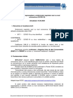 Metodologia de Supraveghere A COVID-19 - Actualizare 16.04.2020 PDF