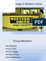 Leading Change in Western Union