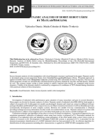 I A M /S: Nverse Dynamic Analysis of Hobby Robot U RM BY Atlab Imulink