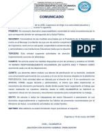 Comunicado de Urgencia-2 PDF