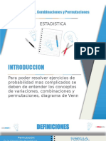 Combinaciones de Estadistica