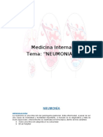 Neumonia: Causas, Sintomas y Tratamiento