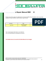 Corrections To Repair Manual RM1E: Prado 10
