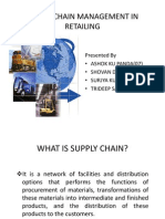 Supply Chain Management Retailing