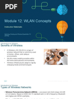 Module 12: WLAN Concepts: Instructor Materials