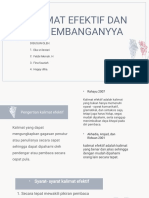 MENGEMBANGKAN KALIMAT EFEKTIF