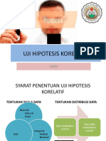 Uji Hipotesis Korelatif