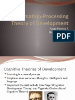 Information-Processing Theory of Development: Arago Patricia F. Batronel Julie H