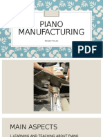 Piano Manufacturing PROJECT PLAN