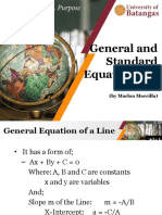 3 9 10 - Solid Mensuration - General and Standard Equation of A Line - DONE