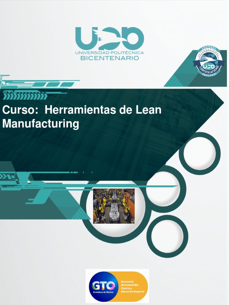 Curso de Herramientas Lean Manufacturing | PDF | Lean Manufacturing ...