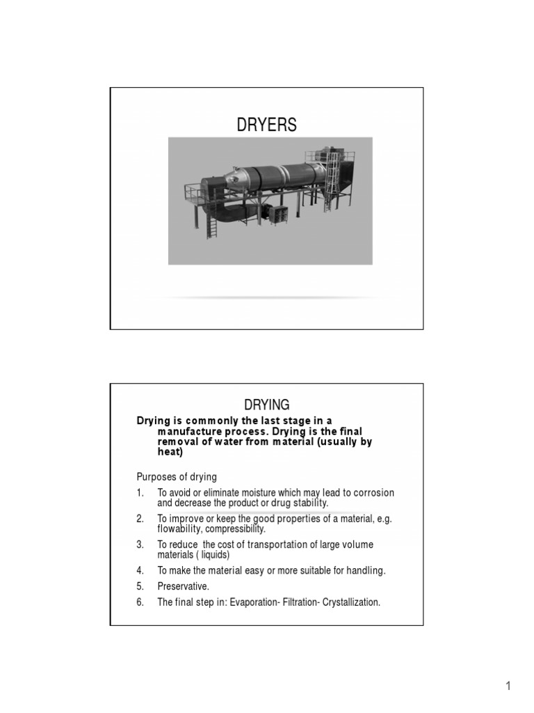 06 Dryers PDF Clothes Dryer Evaporation