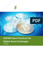 ASIFMA Best Practices Digital Asset Exchanges