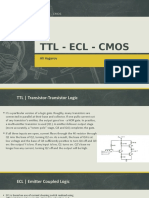 Comparing TTL, ECL and CMOS Logic Gates