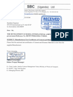 6-05-2019 Manufacturers' Test Certificates of Cement and Bitumen for Materials in Site (2).pdf