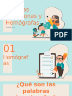Palabras Homofonas y Homografas
