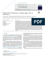 Articulo - Validacion de Enfoque de CFD para Modelar Efecto de La Rugosidad en La Superficie Del Casco