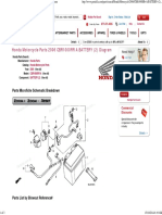 Honda Motorcycle Parts 2006 CBR1000RR A BATTERY (2) Diagram