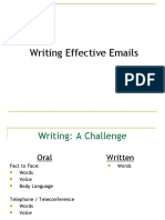 WRITing Effective Emails