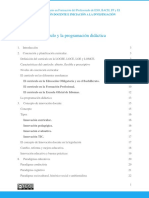 TEMA 1. El Currículo y La Programación Didáctica PDF