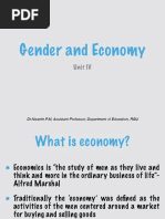 Gender and Economy