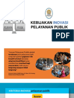 Paparan Kebijakan Inovasi Pelayanan Publik PDF