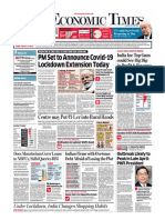  The Economic Times - Delhi, Tuesday, April 14, 2020