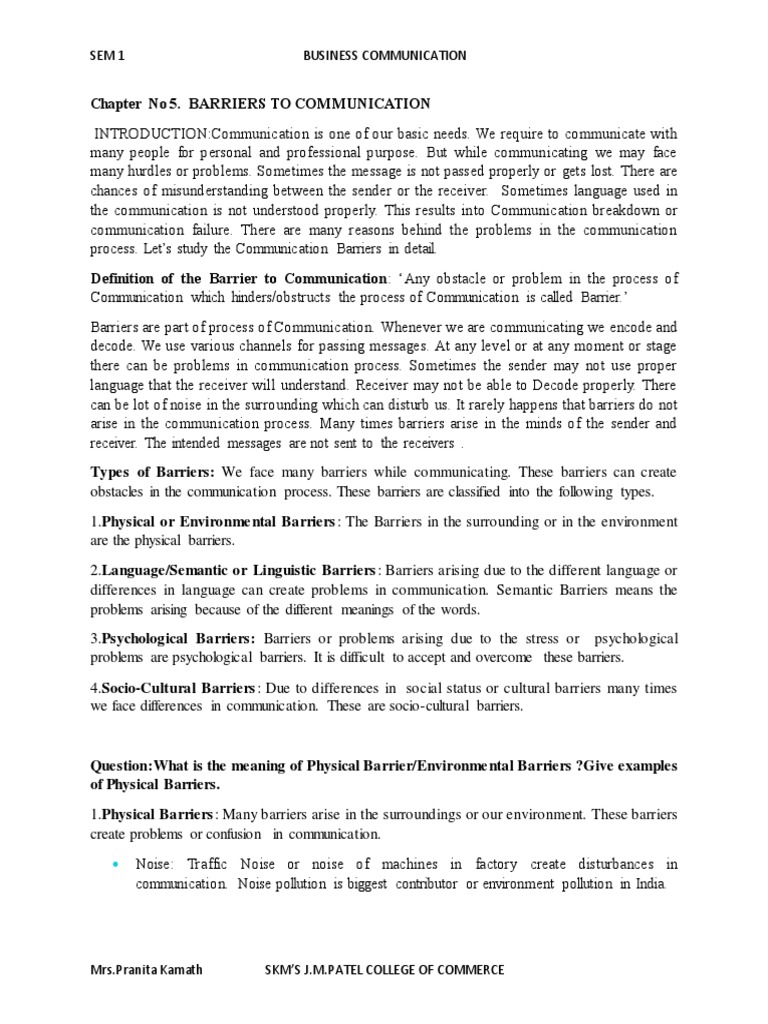 Overcoming Cultural Communication Barriers | PDF | Prejudices ...