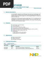 HEF4093B: 1. General Description