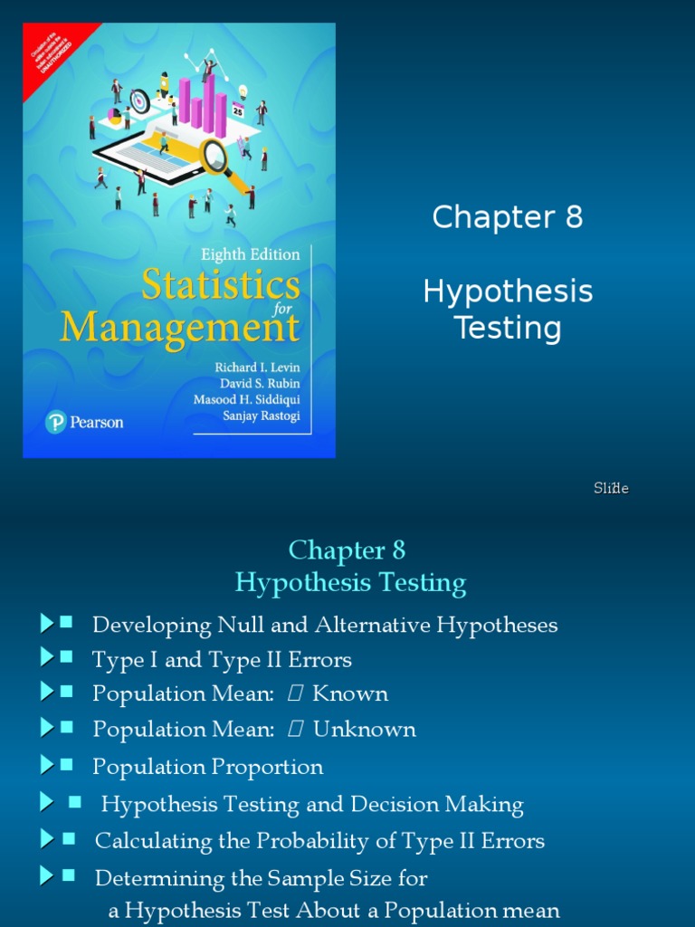 Null and Alternative Hypotheses Explained | PDF | P Value | Statistical ...