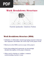 Work Breakdown Structure: Pantelis Ipsilandis-Dimitrios Tselios