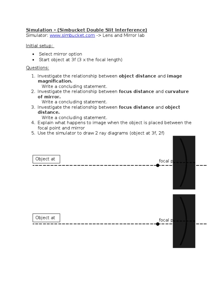 Optics Simbucket Mirror PDF
