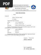 Contoh surat rekomendasi 1 Contoh surat rekomendasi 1