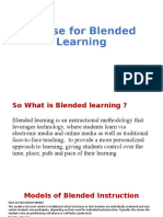 A Case For Blended Learning