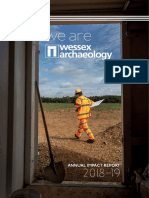 2018-2019 Wessex Archaeology Annual Impact Report