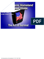 Citizens Homeland Defense Guide I the Art of Survival