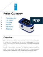 Pulse Oximetry: A Guide to Oxygen Saturation Testing