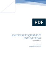Software Requirment Enigineering: Assignment: 02