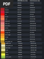 Free Pantone Colour Chart | PDF | Artistic Techniques | Communication ...