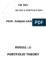 Portfolio Theory Sharpe Index Model