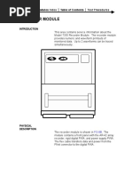 Critikon Dinamap Recorder Modul - Service Manual