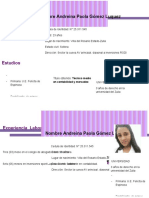 Curriculo de Maria Moncada