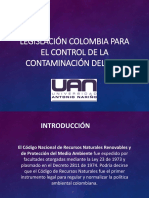 Normativa Colombia control contaminación aire