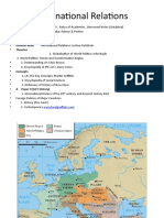 International Relations: Average Preparation