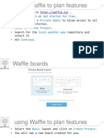 Using Waffle To Plan Features